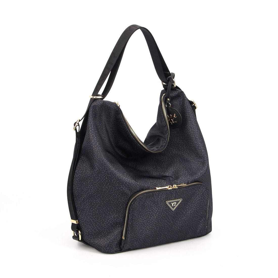 BORSA ZAINO DONNA YNOT CLO-050F7 BLACK