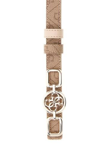 CINTURA DONNA GUESS REVERSIBILE BW9365P6320 LATTE LOGO