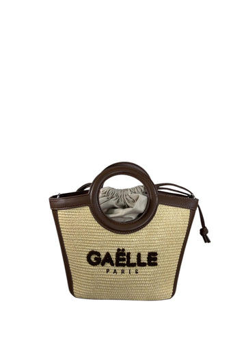 BORSA A MANO E TRACOLLA PICCOLA GAELLE GAACW03102 MOKA