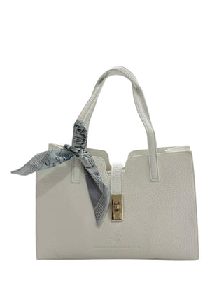 BORSA A SPALLA E TRACOLLA DONNA BEVERLY HILLS POLO CLUB BH-4472 BIANCO