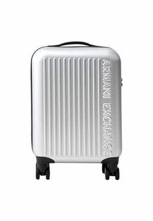 VALIGIA TROLLEY BAGAGLIO A MANO ARMANI EXCHANGE XW002233 AF30338 M8104 SILVER
