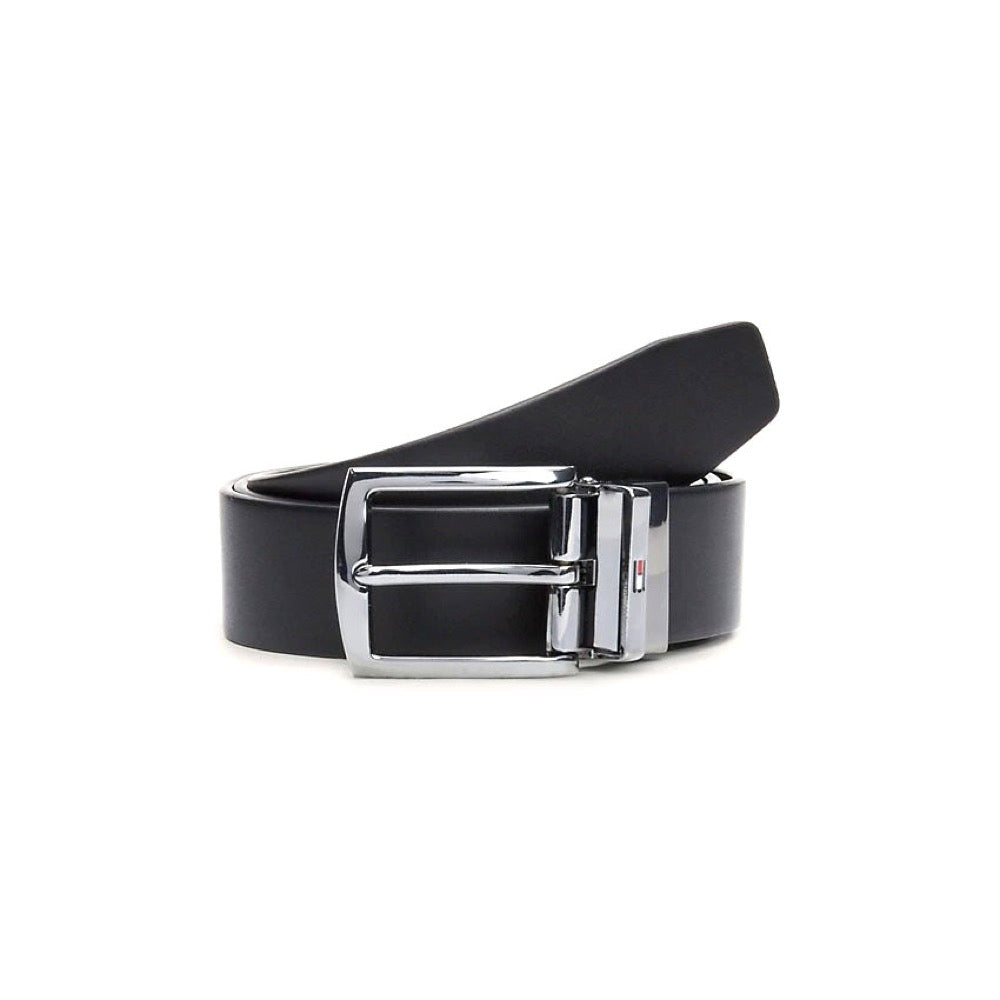 TOMMY HILFIGER MEN'S REVERSIBLE BELT AM0AM12549 OHD BROWN-BLACK