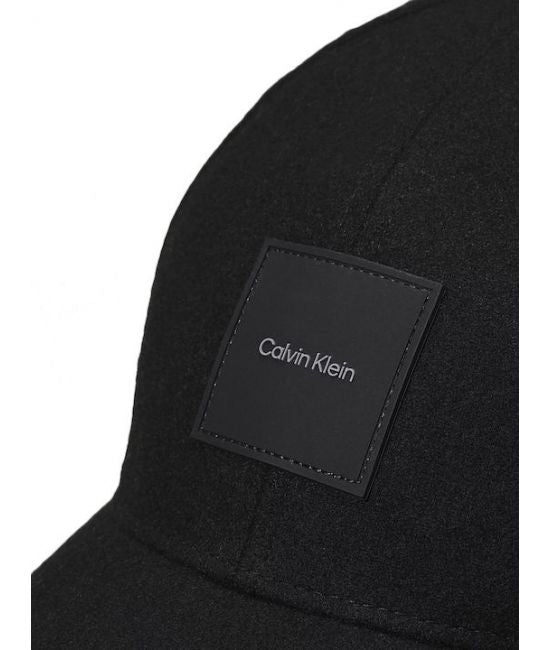 CAPPELLO BERRETTO BASEBALL CON VISIERA UOMO CALVIN KLEIN K50K512348 BEH NERO