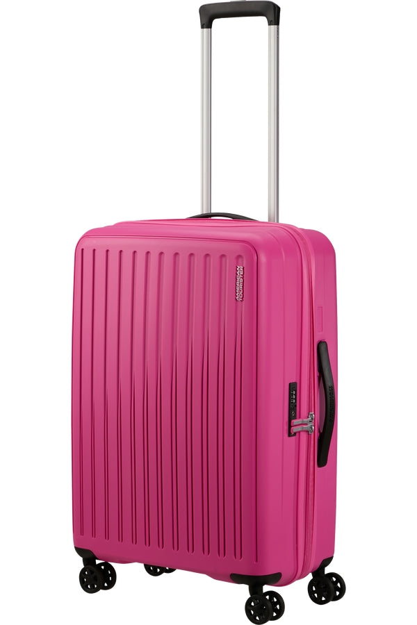 VALIGIA TROLLEY MEDIA AMERICAN TOURISTER  REJOY 153177 HAWAIIAN PINK 68 CM