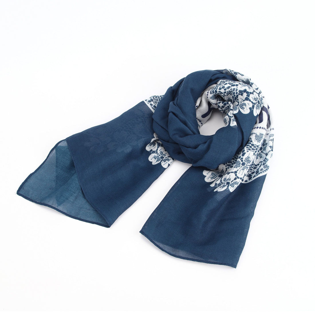 FOULARD DONNA YNOT QUADRATO ARQ-216F7 BLUE