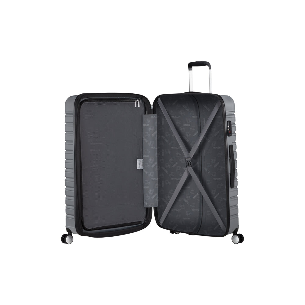 VALIGIA TROLLEY AMERICAN TOURISTER FLASHLINE 149768 SKY SILVER 67 CM