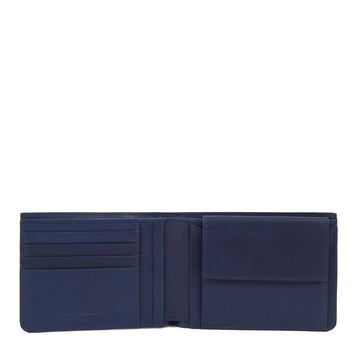 PIQUADRO WALLET WITHOUT FLAP PU257W122R BLUE