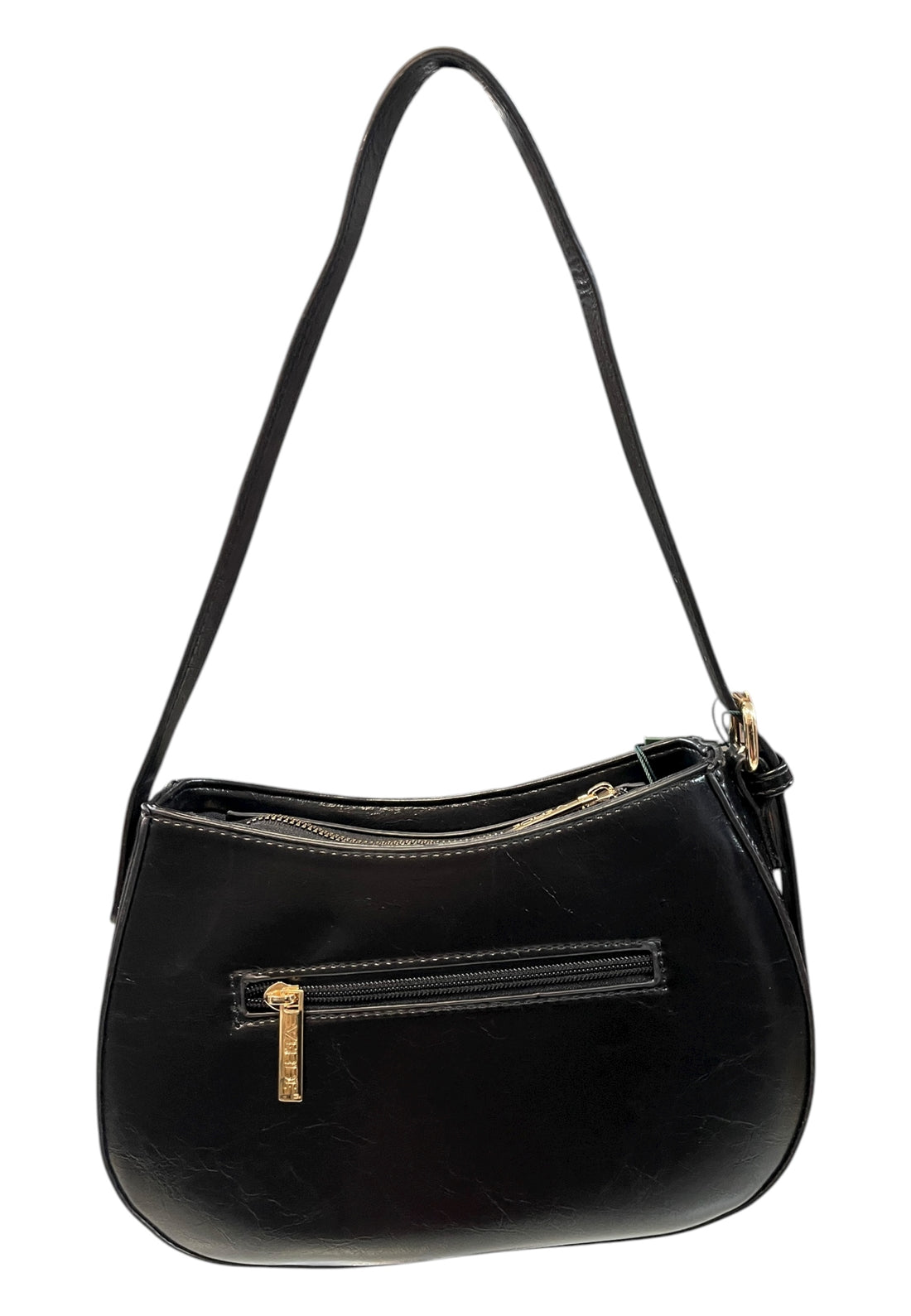 BORSA A SPALLA DONNA VERDE 16-0008122 NERO