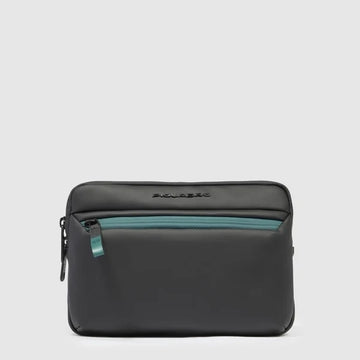 POCHETTE DA POLSO-BORSELLO UOMO GOMMATO IDROREPELLENTE PIQUADRO AC6492C2OW NERO