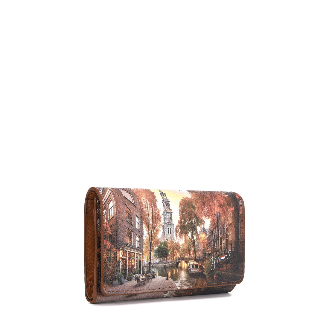 PORTAFOGLIO DONNA YNOT MEDIO FAN-653F7 AMSTERDAM LIGHTS