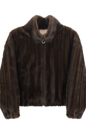 PELLICCIA ECO DONNA YNOT CAS-009F1 WOOD