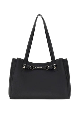 BORSA A SPALLA DONNA GUESS CAMELIA BG974223 BLACK