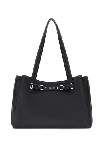 BORSA A SPALLA DONNA GUESS CAMELIA BG974223 BLACK