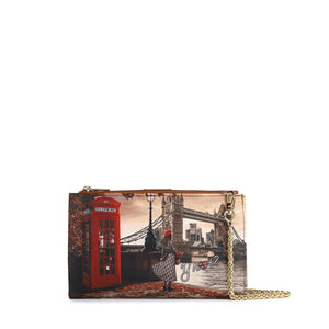 PORTAFOGLIO TRACOLLINA DONNA YNOT YES-456F6 LONDON BRIDGE
