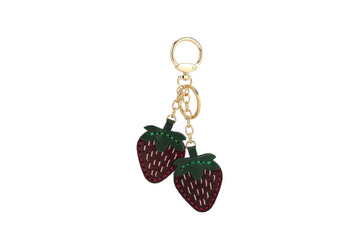 PORTACHIAVI IN PELLE DONNA YNOT PCH001S1 FRAGOLE CHERRY