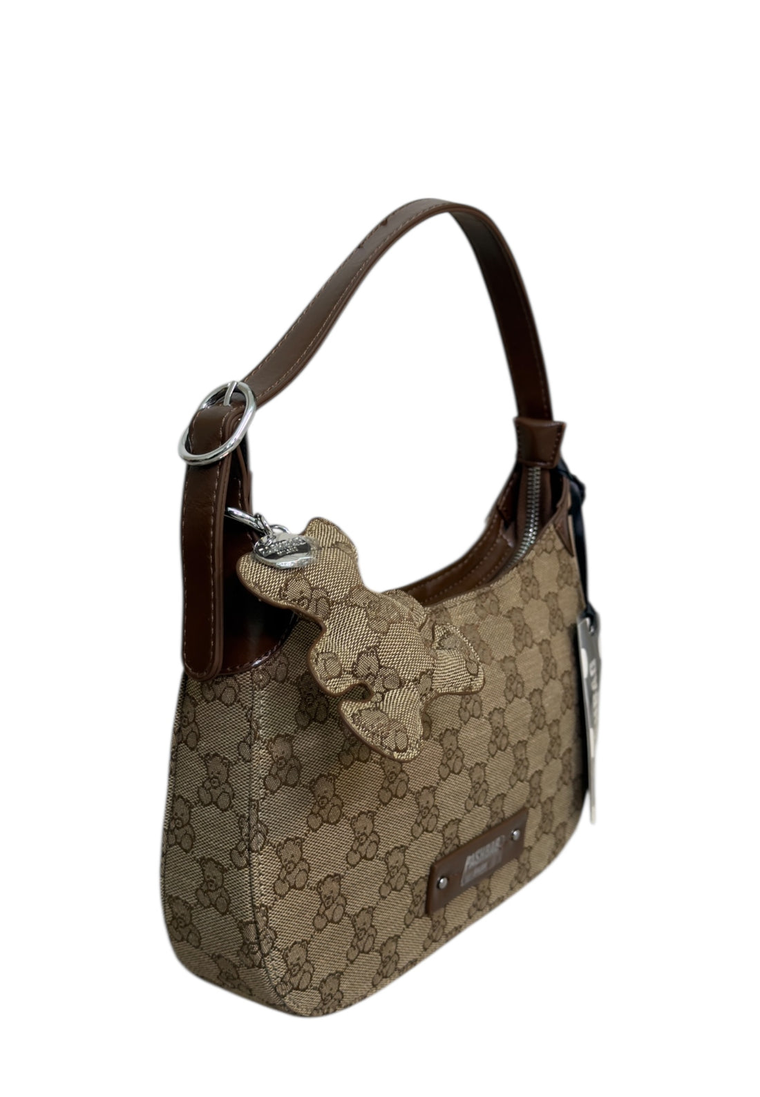 BORSA A SPALLA PICCOLA PASHBAG BRITTANY 19759 MARRONE