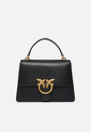 BORSA PINKO LOVE ONE TOP HANDLE LIGHT MEDIA 100066 A0F1 Z99Q NERO