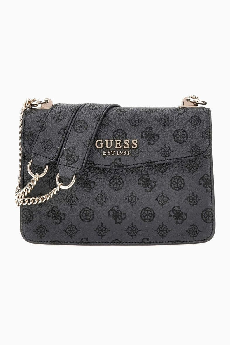 BORSA GUESS TRACOLLINA DONNA EVELUNE PG935321 CHARCOAL LOGO