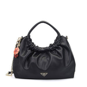 BORSA A MANO E TRACOLLA DONNA YNOT AST-004F7 BLACK
