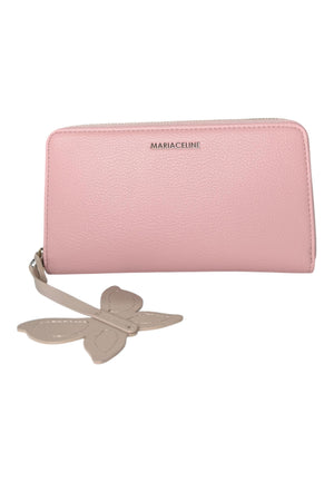 PORTAFOGLIO DONNA ZIP AROUND MARIACELINE MC6622-1 PINK-TAUPE