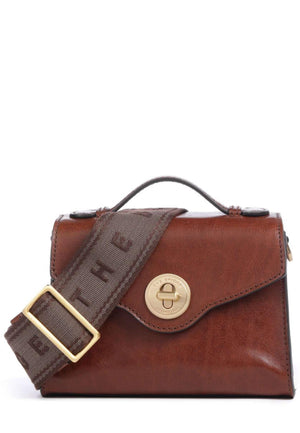 BORSA A MANO E TRACOLLA  DONNA THE BRIDGE IRENE 04520501 14 MARRONE