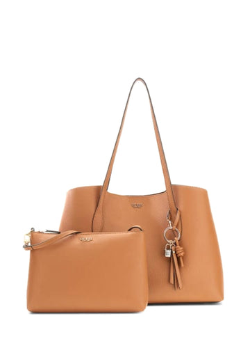 BORSA A SPALLA DONNA GUESS MELODY BG973523 CARAMEL