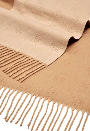 SCIARPA GUESS DONNA RETTANGOLARE AW5419POL03 BEIGE