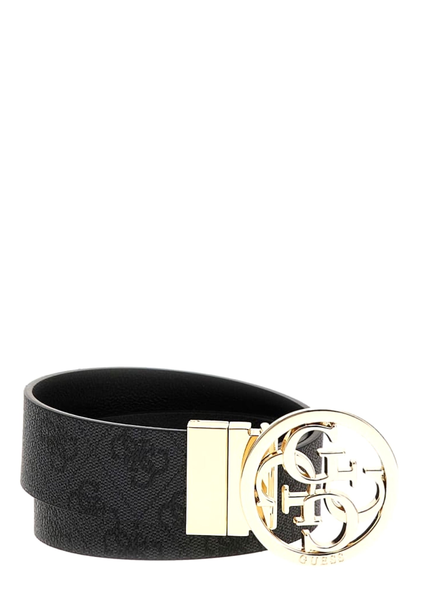 CINTURA GUESS DONNA REVERSIBILE BW9166P4235 COAL LOGO