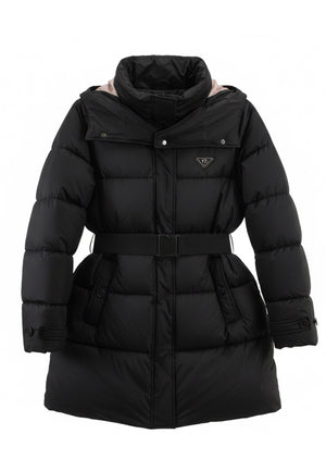 PIUMINO LUNGO DONNA YNOT ELG-004F1 BLACK
