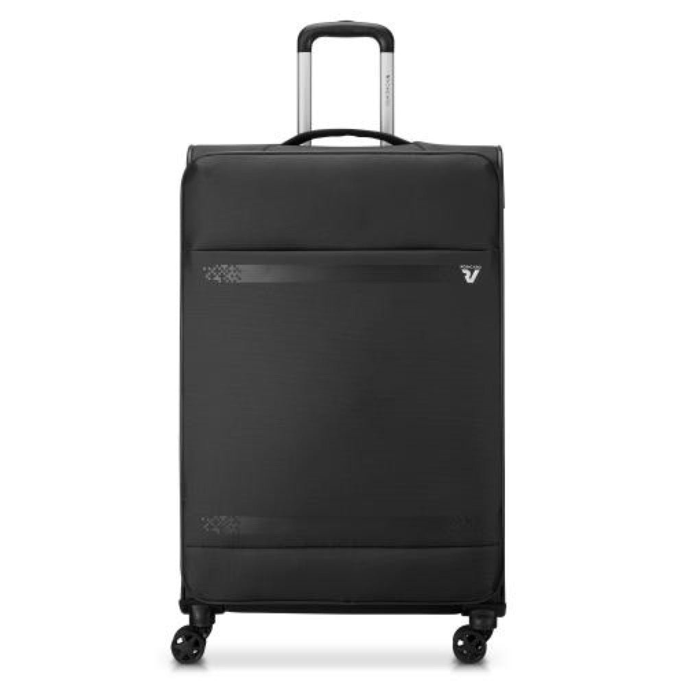 VALIGIA TROLLEY RONCATO SEMIRIGIDA GRANDE JAZZ 41464101 NERO