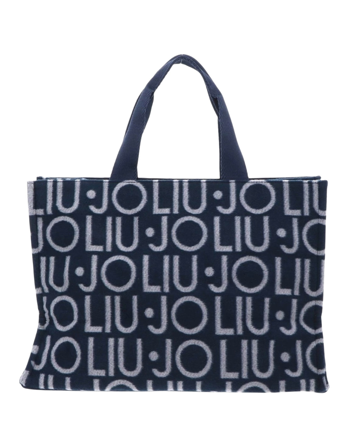 BORSA A MANO E TRACOLLA LIU-JO LOGO ALLOVER 2F6037_T2742 00737 DENIM