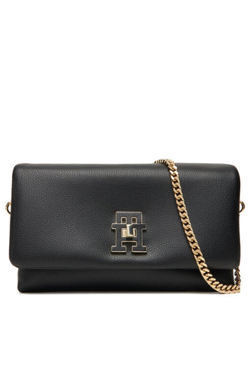 BORSA TRACOLLINA DONNA TOMMY HILFIGER AW0AW17462 BDS NERO