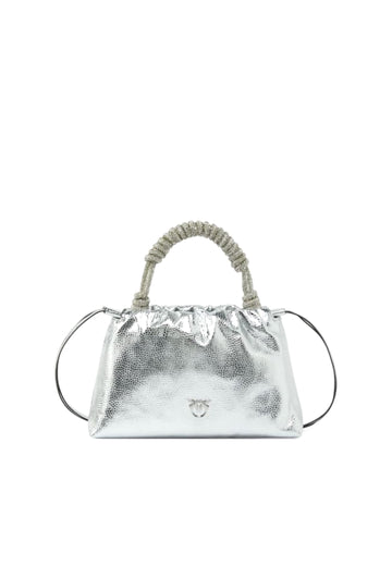 BORSA PINKO MINI CLUTCH 105908 A2WD ZZFN SILVER