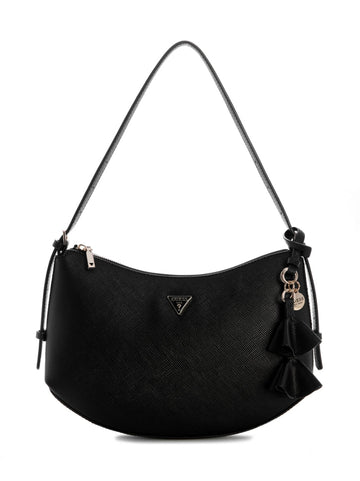 BORSA A SPALLA DONNA GRANDE GUESS DANIELLE ZG222702 BLACK