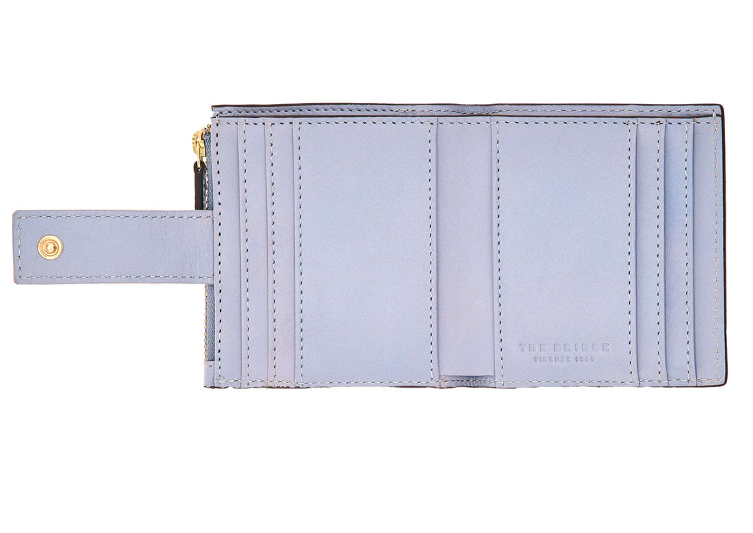 PORTAFOGLIO DONNA PICCOLO THE BRIDGE LUCREZIA 01800501 00C VERDE