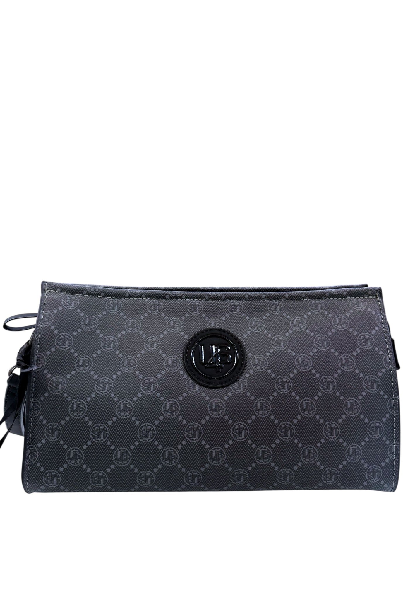 POCHETTE-BORSELLO TRASVERSALE UOMO PACIOTTI 4US 10531 GRIGIO-NERO
