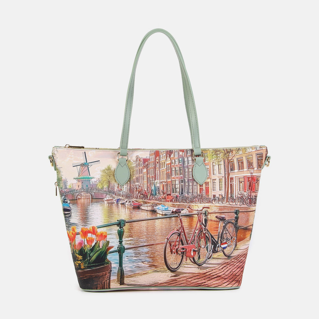 BORSA DONNA SHOPPING YNOT YES-397S6 AMSTERDAM WINDMILL