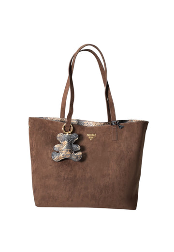 BORSA A SPALLA REVERSIBILE PASHBAG KATE 20236 MARRONE