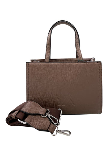 BORSA A MANO E TRACOLLA PICCOLA DONNA VERDE 16-0008193 MARRONE