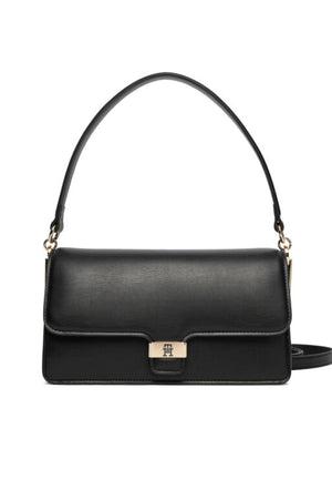 BORSA A SPALLA DONNA TOMMY HILFIGER AW0AW18029 BDS NERO