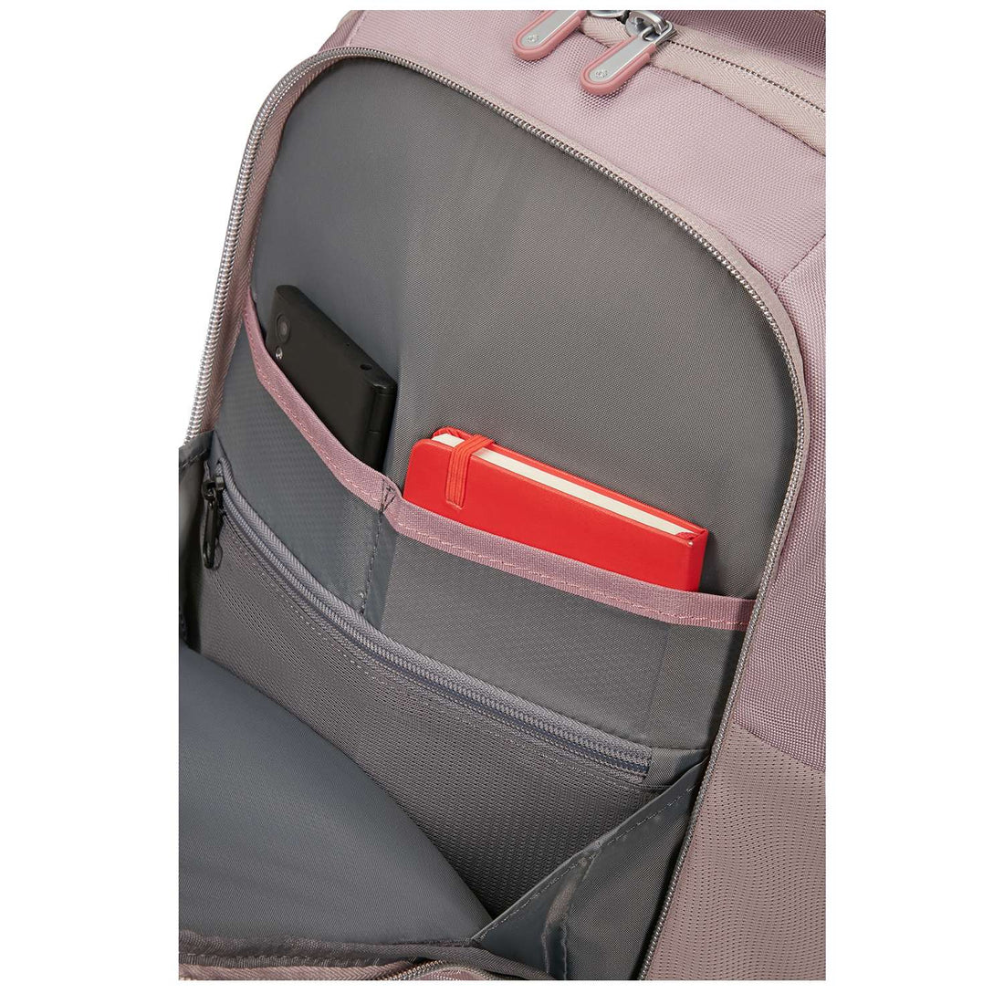 ZAINO DONNA SAMSONITE GUARDIT CLASSY 2.0 158242 STONE GREY