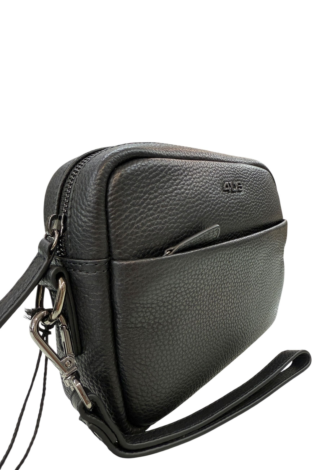 POCHETTE-BORSELLO TRASVERSALE UOMO PELLE PACIOTTI 4US 10412 NERO