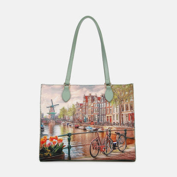 BORSA YNOT SHOPPER YES-602S6 AMSTERDAM WINDMILL