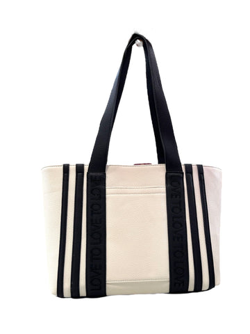 WOMEN'S BAG LOVE TO LOVE GAI MATTIOLO LO473 WHITE-BLUE