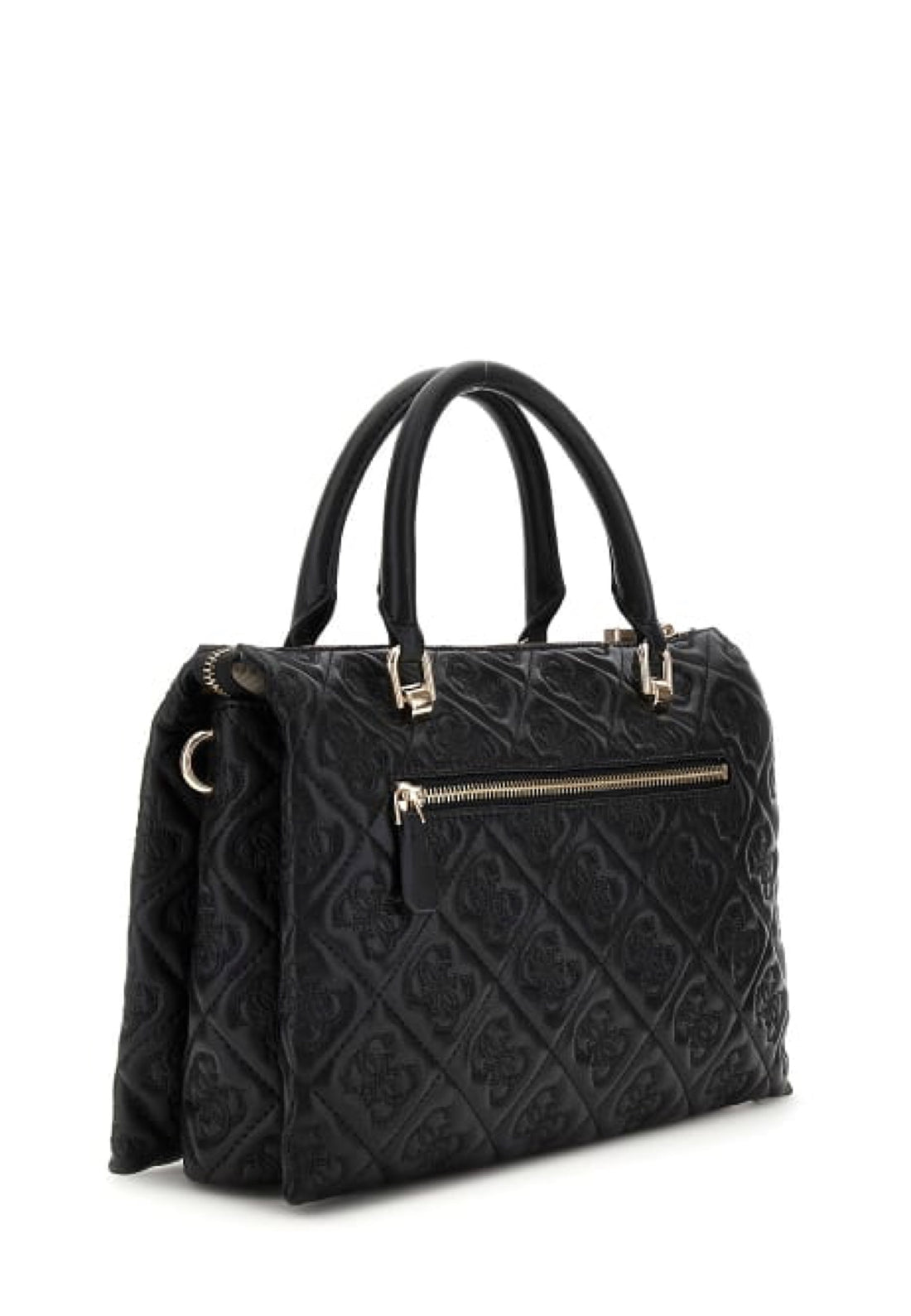 BORSA DONNA A MANO E TRACOLLA  GUESS ADELASIA QL965806 BLACK