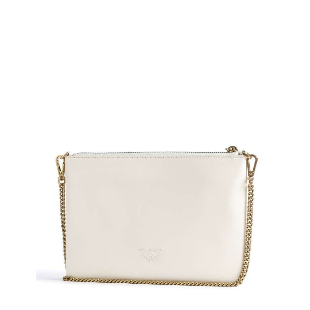 BORSA PINKO FLAT CLASSIC 100455 A0F1 BIANCO