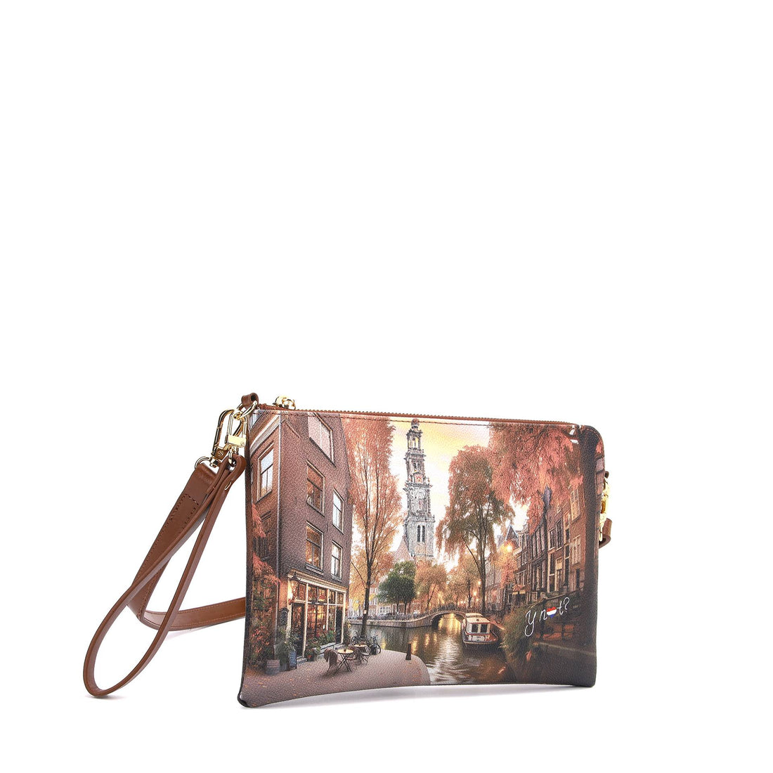 BORSA POCHETTE-TRACOLLINA  YNOT YES-303F7 AMSTERDAM LIGHTS