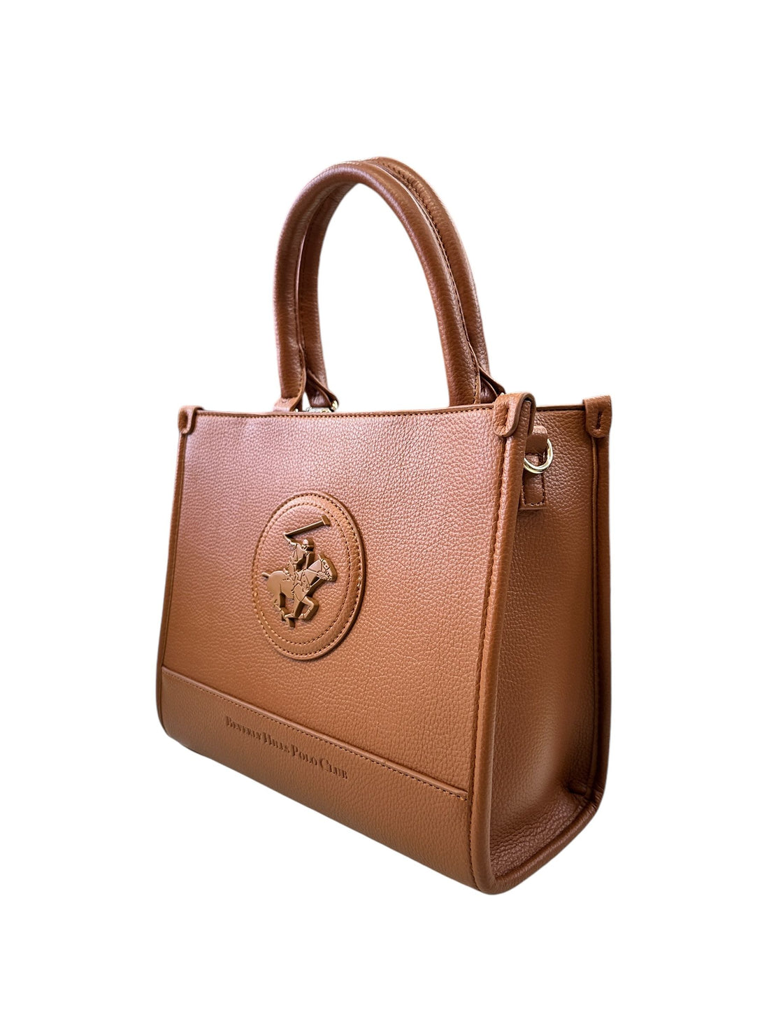 BORSA BEVERLY HILLS POLO CLUB MEDIA BH-3871 CUOIO