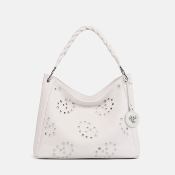 BORSA A SPALLA YNOT ANG-001S6 WHITE