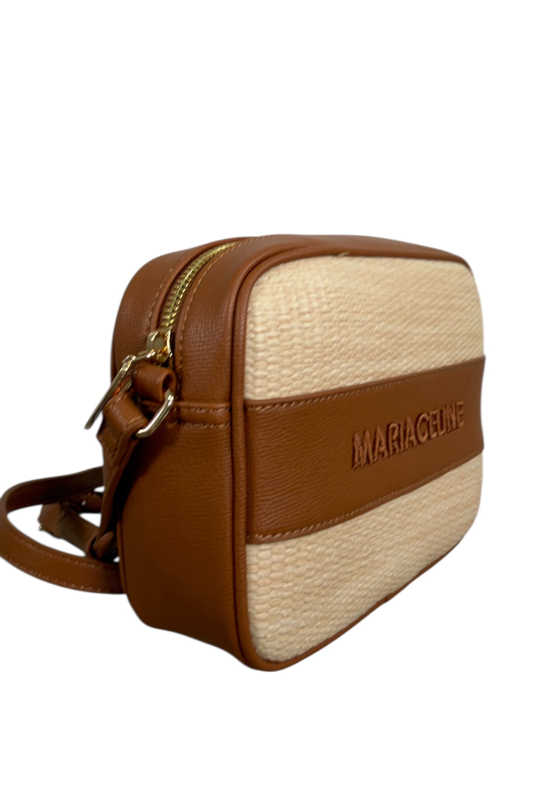 BORSA CAMERA BAG TRACOLLINA MARIACELINE MC6709-3 NATURAL